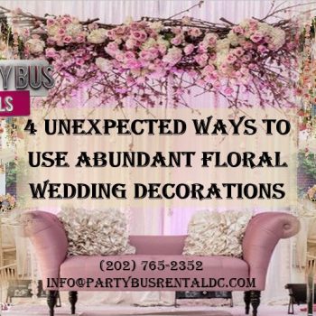 4 Fantastic Ways to Use Floral Arrangements at Your Wedding
