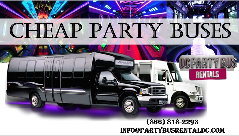 DC Party Bus Rental Cost
