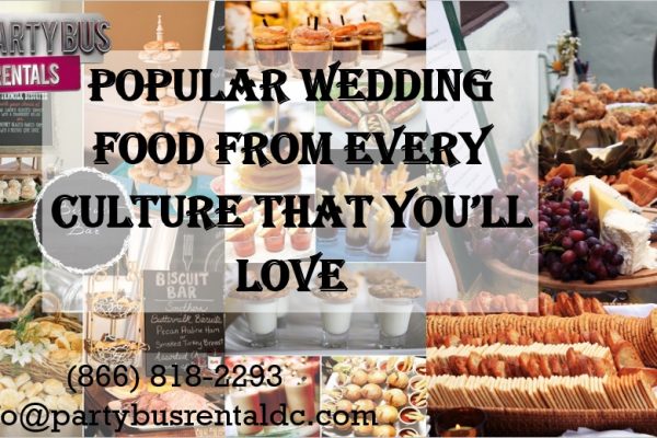 Top Wedding Foods Around the World