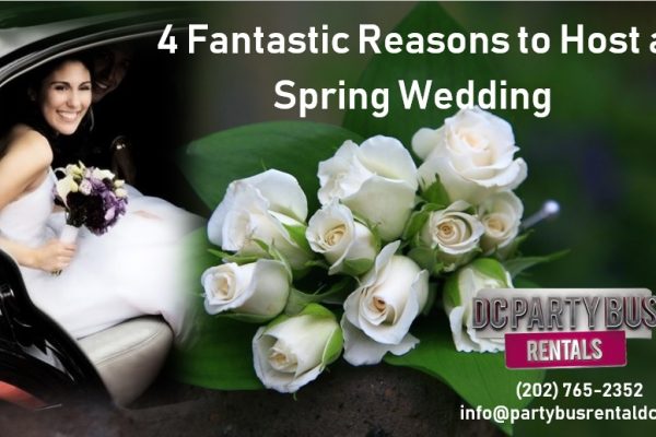 4 Ideas to Consider When Planning a Terrific Spring Wedding