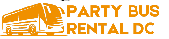 Party bus rental dc logo